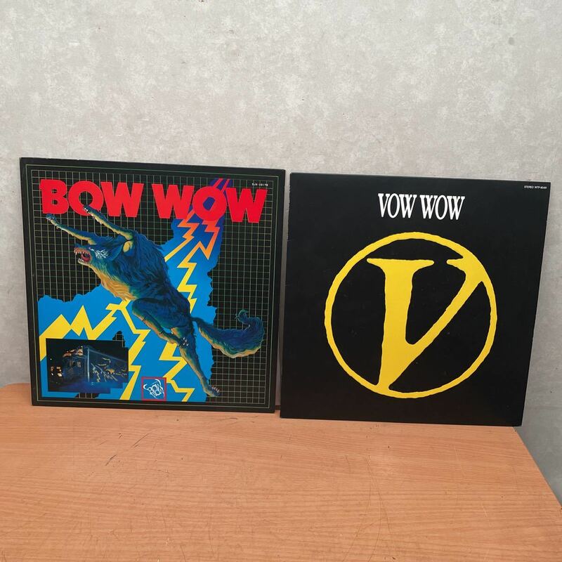 中古LPレコード　VOW WOW (2枚)
