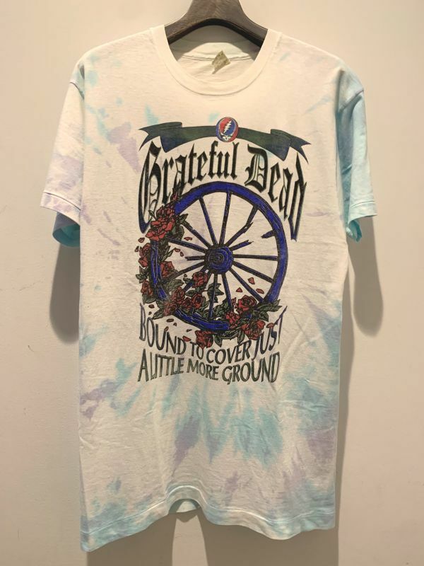 90s USA製 GRATEFUL DEAD グレイトフル デッド BOUND TO COVER JUST A LITTLE MORE GROUND タイダイTシャツ size XL