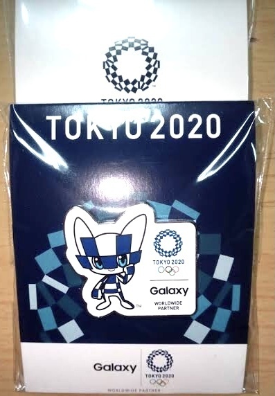 東京オリンピック　2020　非売品　ギャラクシー　ミライトワ　ピンバッチレア　限定品