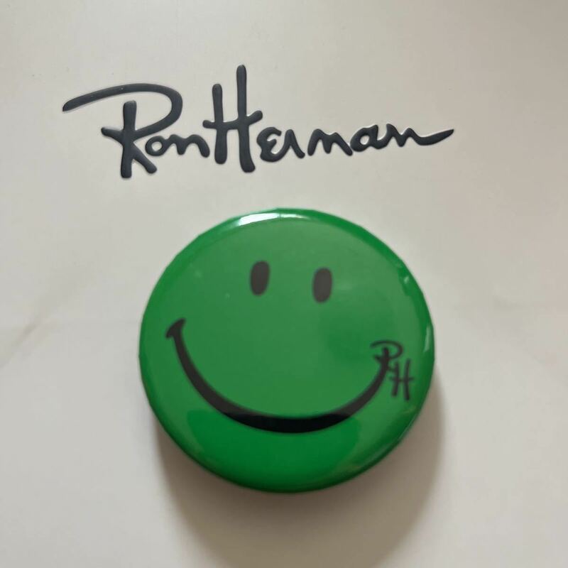 ロンハーマン ronherman RH バッジ 缶バッジ バッチ 【即決】グリーン