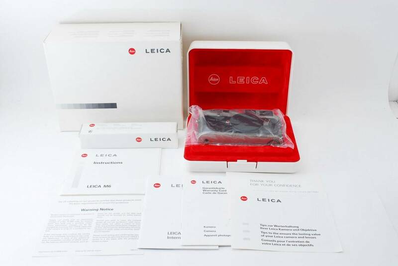 13660 UNUSED 新品 未使用 Leica M6 チタン ライカ ボディ