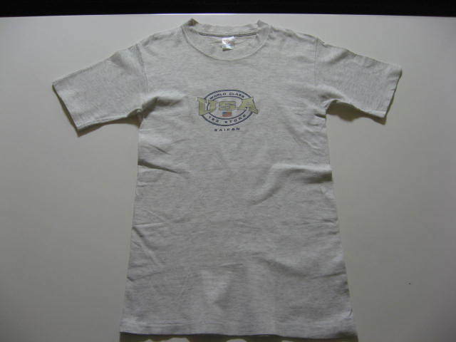 Tシャツ　123　STORE　SAIPAN　MADE IN U.S.A.　サイパン　S　メンズ　レディース　半袖　丸首　ロゴ　ヴィンテージ　ABCストアー　GUAM