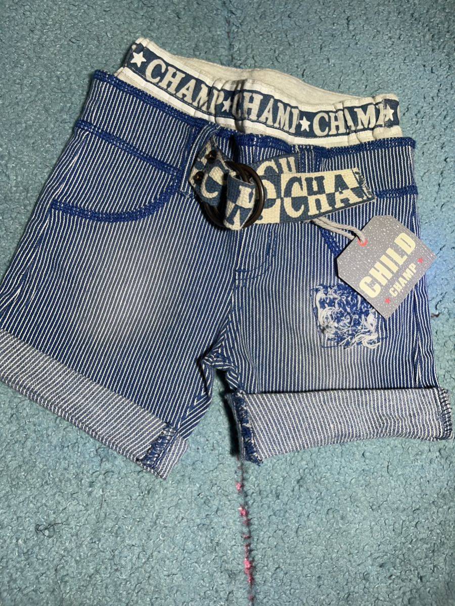 新品　アウトレット品　CHILDCHAMP 120センチ　ショートパンツ　男女兼用