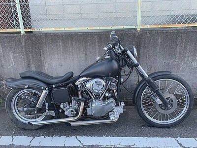 Harley-Davidson 1968年式ショベルヘッド FL オリジナルエンジン ベリーナンバーマッチ ショベル 