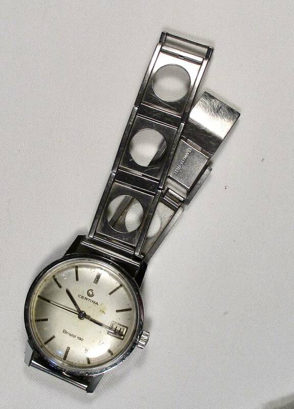 ☆ CERTINA. 紳士用腕時計　手捲　暦付　1950年代