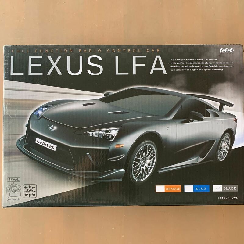 【新品未開封】☆レクサス☆ LEXUS LFA ブラック 黒 ラジコン