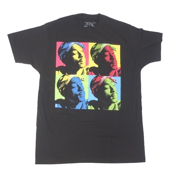 (XL) 2PAC TUPAC POP ART Tシャツ 新品 　オフィシャル 【メール便可】 [9016083]