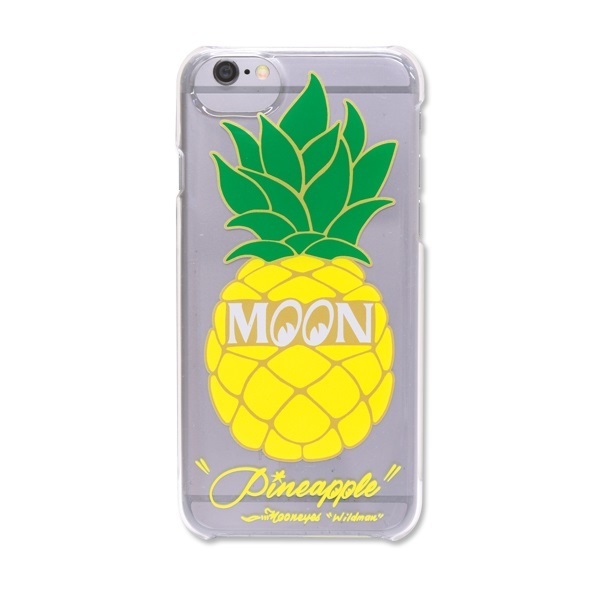 Pineapple mooneyes ムーンアイズ クリア 透明 iPhone 8 7 6 6S ハードケース ケース カバー ハードカバー パイナップル ハワイ hawaii