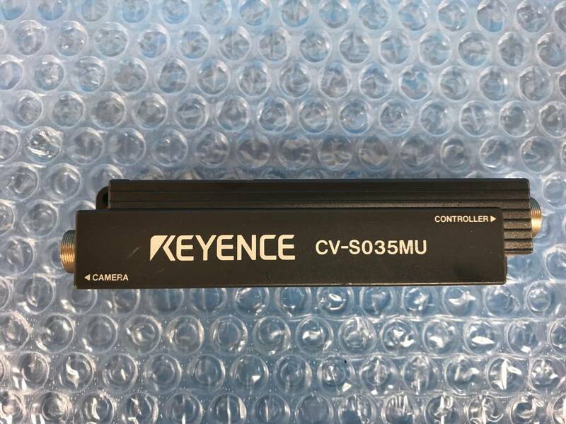 [CK18016] KEYENCE 小型カラーカメラ中継ユニット CV-S035ＭU 動作保証