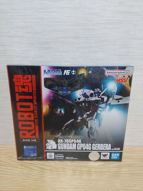 【未開封品】ROBOT魂 ver. A.N.I.M.E. RX-78GP04G ガンダム試作4号機 ガーベラ バンダイ　フィギュア