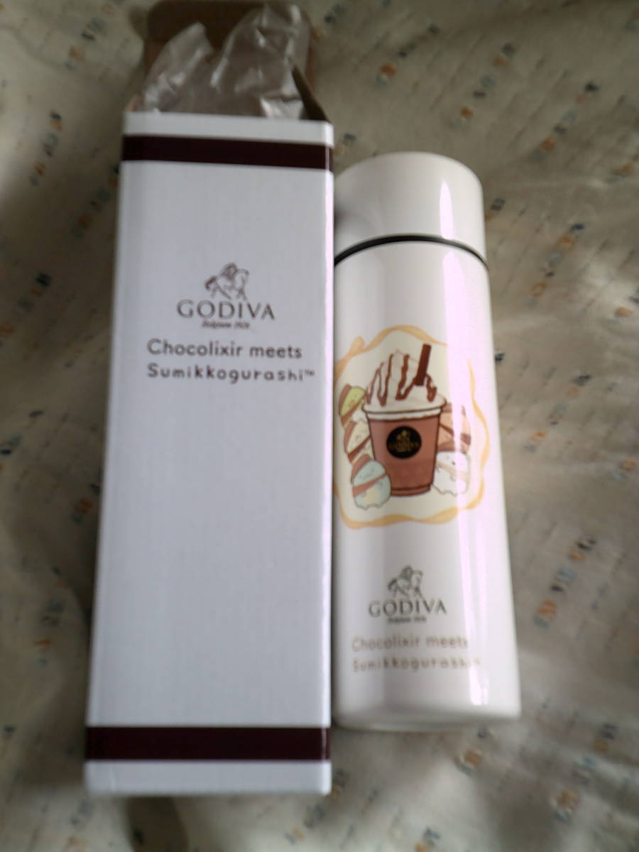 ★★GODIVA　ゴディバ　すみっコぐらし　オリジナルミニマイボトル　ミニステンレスボトル　120ｍｌ　水筒　新品★