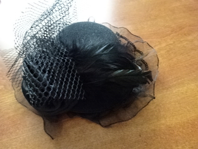 ミニハット 髪飾り ゴスロリ ヘアアクセサリー ファシネーター 帽子