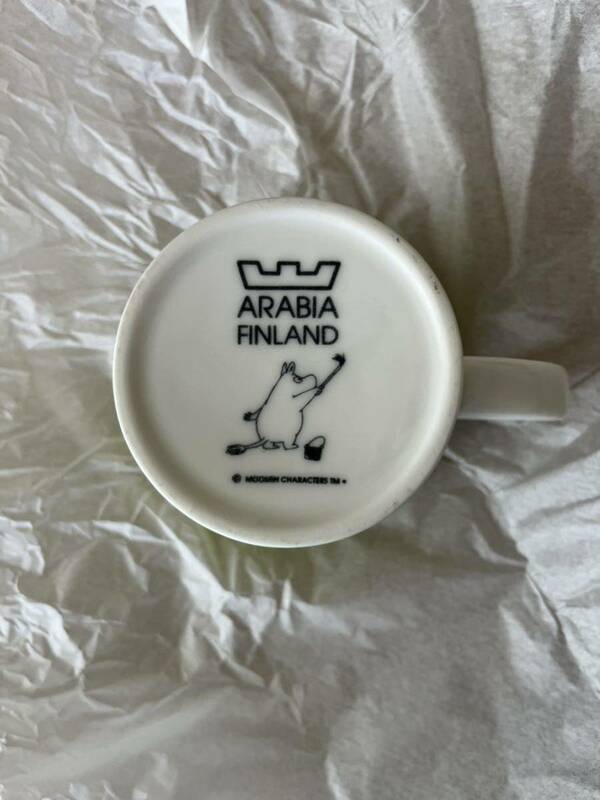 アラビア　ARABIA ムーミンマグ　トフスランとビフスラン　ムーミン 廃盤　マグカップ