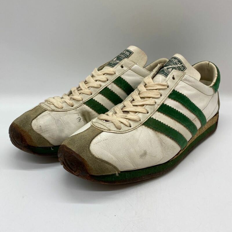 【27cm】1970s Vintage adidas COUNTRY 1970年代 ヴィンテージ アディダス カントリー 初期 箱無し フランス製 6106