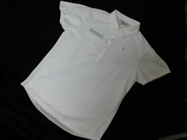 x97 マンシングウェア 新品 接触涼感 半袖ポロシャツ サイズL 即決：大きいサイズ
