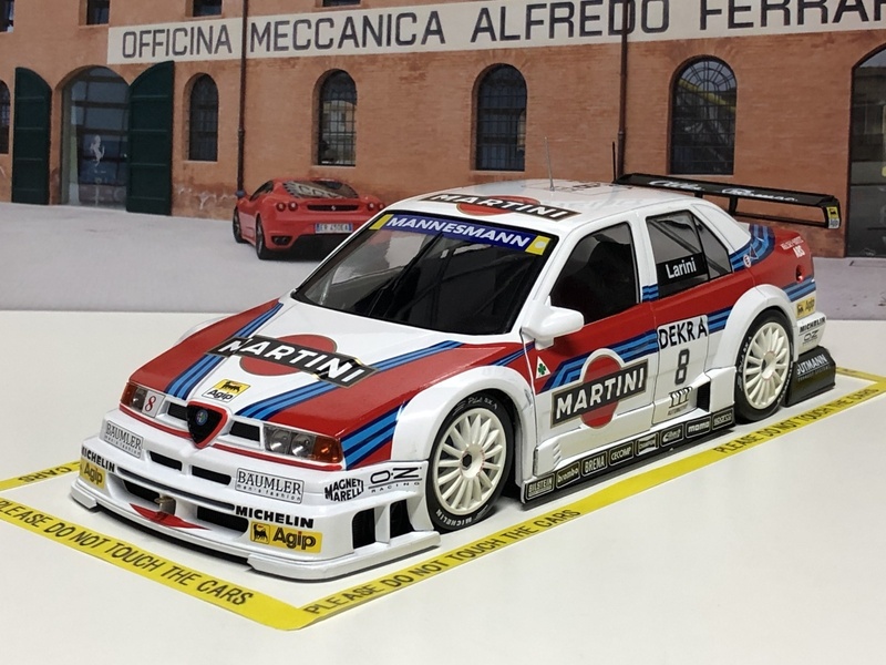 Werk83 1/18 Alfa Romeo 155 V6 TI #8 DTM ITC 1995 Martini Larini　アルファロメオ