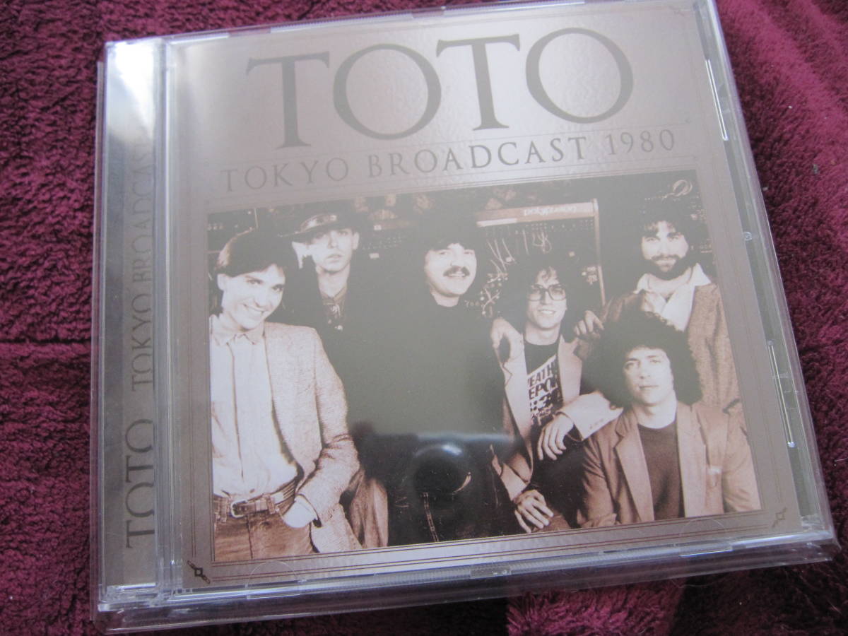 輸入美品TOTO/TOKYO BROADCAST 1980 ライヴ盤