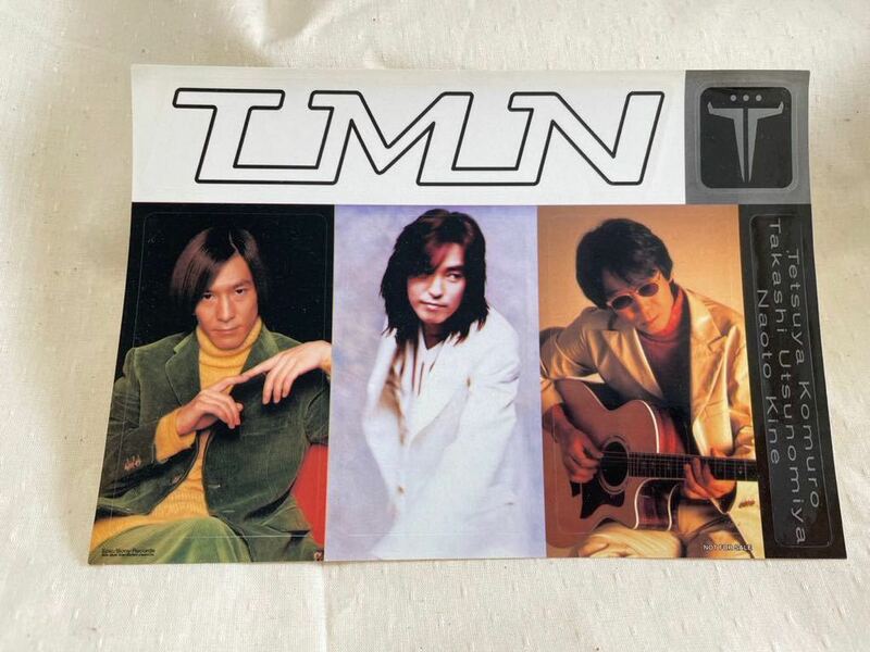 TMN ステッカー（CDではありません、恐らくCDの販促グッズ）