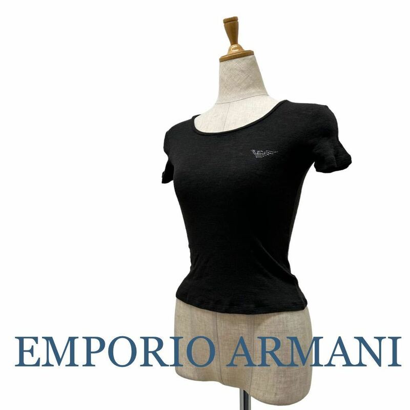 a171N EMPORIO ARMANI エンポリオ アルマーニ Tシャツ size38 イタリア製