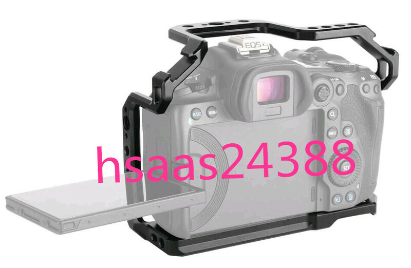  NICEYRIG For Canon EOS R5/R6 Canon EOS R6Mark II 専用ケージ 拡張カメラケージ 軽量 取付便利 耐久性 DSLR ー396 