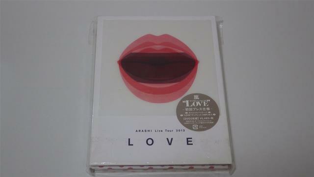 ★☆★美品☆★☆ARASHI Love Tour 2013 LOVE 初回プレス仕様 スペシャルパッケージ LOVEブックレット48P DVD2枚組