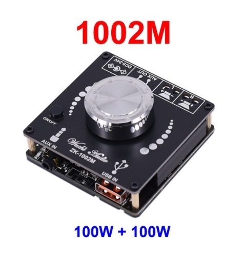 ■ DIY 基盤 1002M TPA3116D2 100W ＋ 100W bluetooth 5.0 ■ オーディオ パワーアンプ ステレオ ハイファイ USB ミニ 音楽アンプ E238