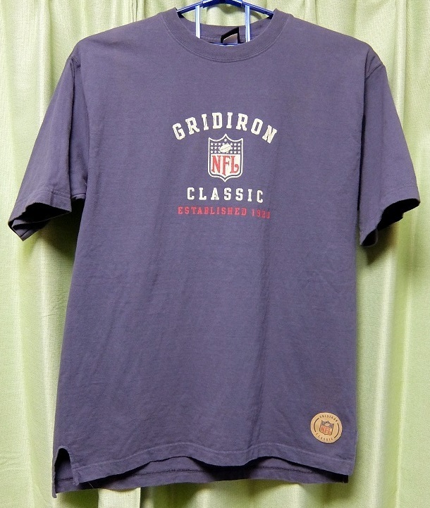 リーボック　NFL　GRIDIRON　CLASSIC　半袖Tシャツ　L　Reebok　中古