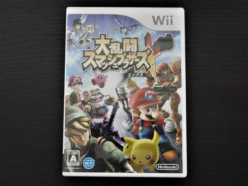 ◇中古◇任天堂 Wii 大乱闘スマッシュブラザーズ X/エックス ゲームソフト ◇ケース/取説あり◇動作未確認◇定形外250円発送可◇j11 #83