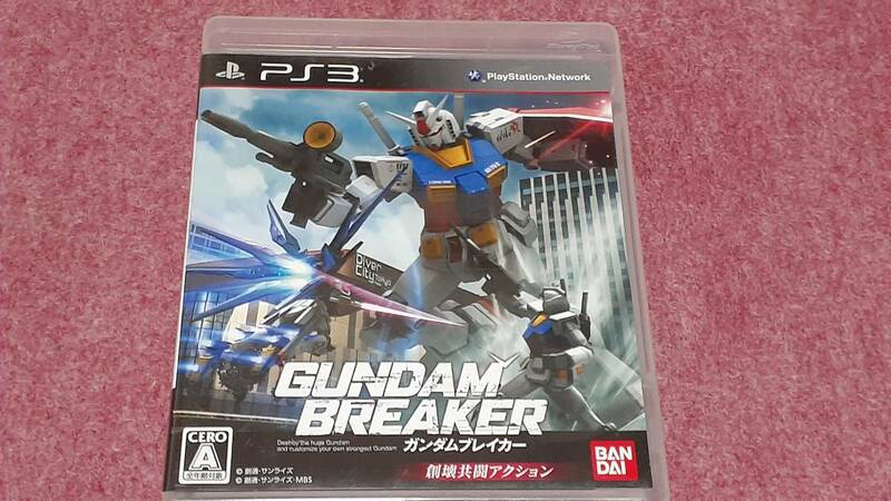 ◇　ＰＳ３　【ガンダムブレイカー】箱/説明書/動作保証付