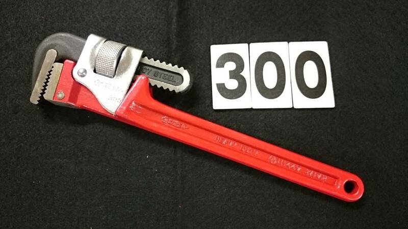 ＜23055＞　スーパーツール　SUPER　パイプレンチ　300　未使用