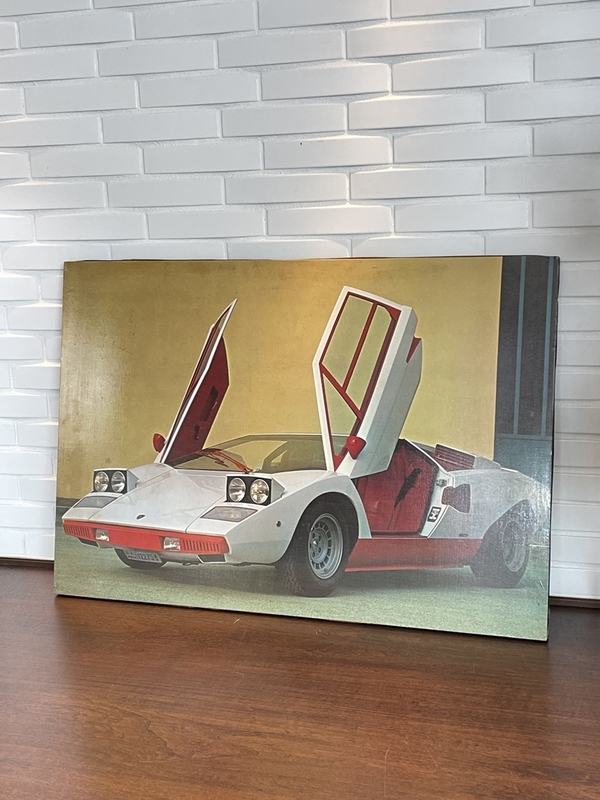 ビンテージ レトロ スポーツカー 壁掛 インテリア 雑貨 飾り 58×40cm 木製 コレクション Ja703