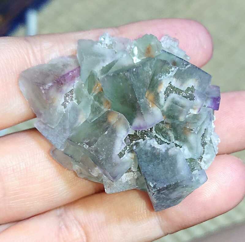 ナミビア産 (Okorusu Mine )蛍石 フローライト/鉱物標本、原石