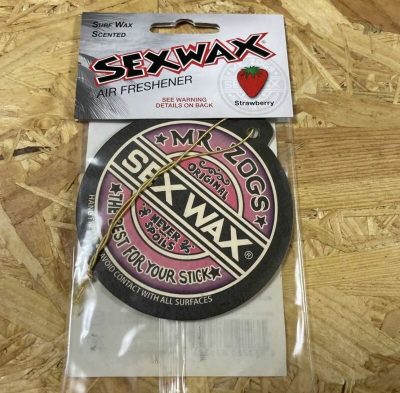 SEX WAX ストロベリー　エアフレッシュナー芳香剤