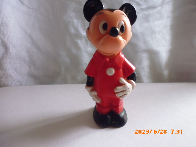 Mickey Mouse ミッキーマウス　ビンテージのプラスチック　フィギュア　Vintage Plastic Figure