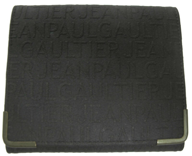 ジャンポール・ゴルチエ Jean Paul GAULTIER 90年代 三つ折り 財布 美品 （ ウォレット Jean Paul GAULTIER Vintage 90's Wallet Black