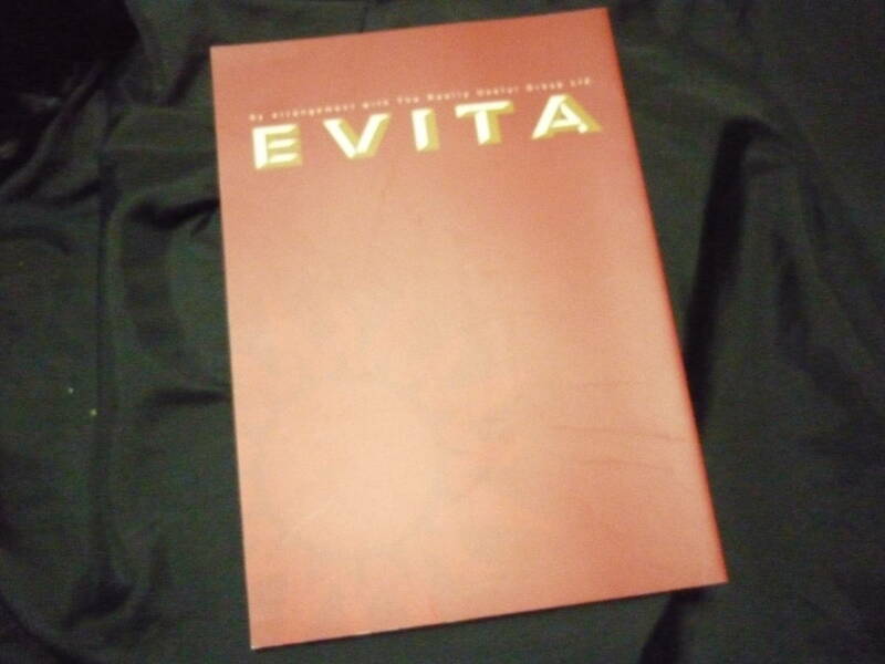 ★劇団四季★《EVITA/エビータ》パンフレット/2007年9月23日-12月28日公演版