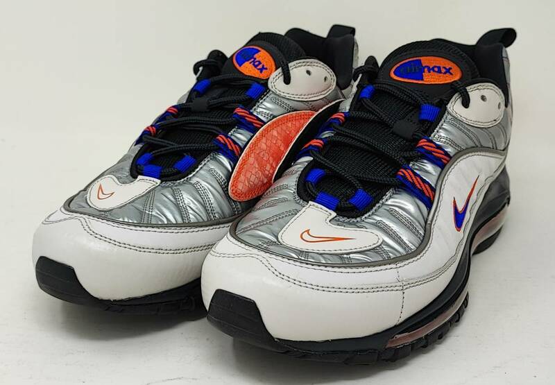 ★NIKE AIR MAX 98 NRG SPACE SUIT US9.5 27.5cm バスト グレー/ハイパー ブルー BQ5613-001 ナイキ エアマックス★