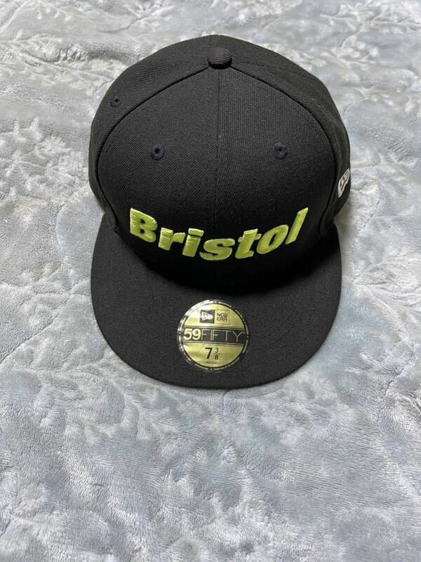 【即決】【良品】 FCRB f.c real bristol エフシーレアルブリストル SOPHNET ソフ NEWERA BRISTOL 59FIFTY CAP キャップ 帽子 ぼうし BLACK