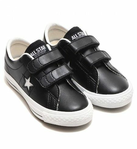  値下げ！コンバース正規店購入分 ★定価6600円→3190円★コンバース　KID'S ONE STAR V-2 OX 黒 19cm