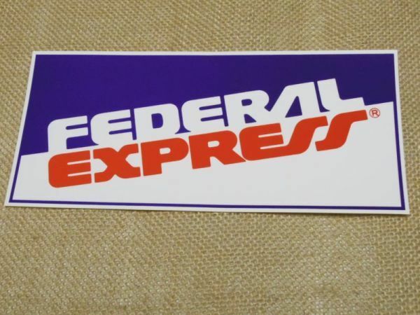 FEDEX FEDERAL EXPRESS シール ステッカー 大