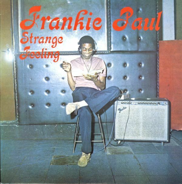 83年 ジャマイカ盤LP！Frankie Paul / Strange Feeling【Techniques / WR 1984】フランキー・ポール Sly & Robbie ダンスホール レゲエ