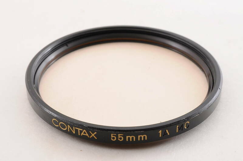 コンタックス CONTAX 55mm 1A MC カメラ レンズ 保護フィルター @2396
