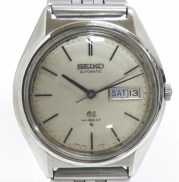 SEIKO グランドセイコー メンズ 自動巻き 腕時計 ハイビート 5646-7010 Grand Seiko