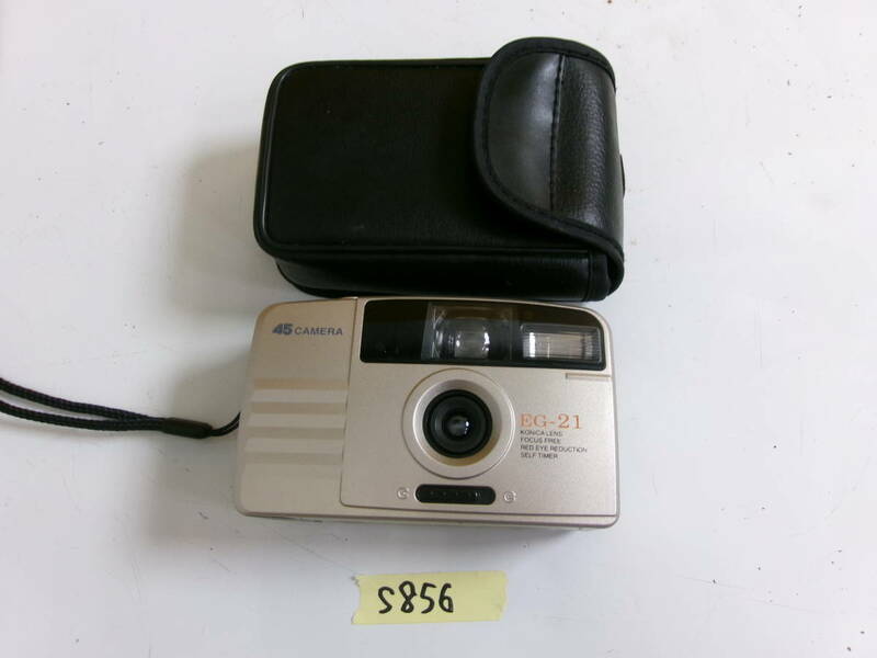 (S-856)45 CAMERA コンパクトカメラ EG-21 簡易動作確認済み 現状品