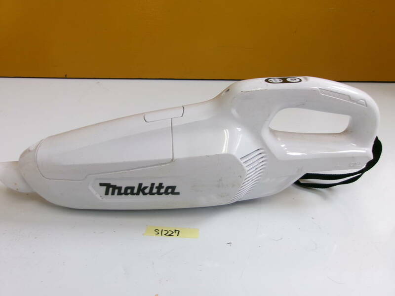 (S-1227)MAKITA 充電式コードレス掃除機 CL107FD 動作未確認 現状品
