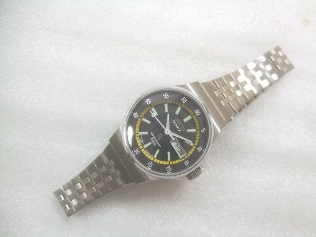 デッドストック未使用品1979年シチズンクリストロンダイバークオーツ腕時計珍品　X733