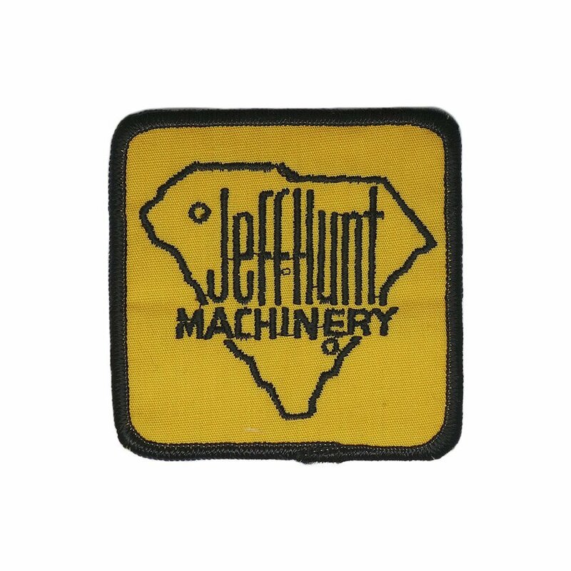 USA ワッペン ワッペン Jeff Hunt MACHINERY ワーク #w-9907