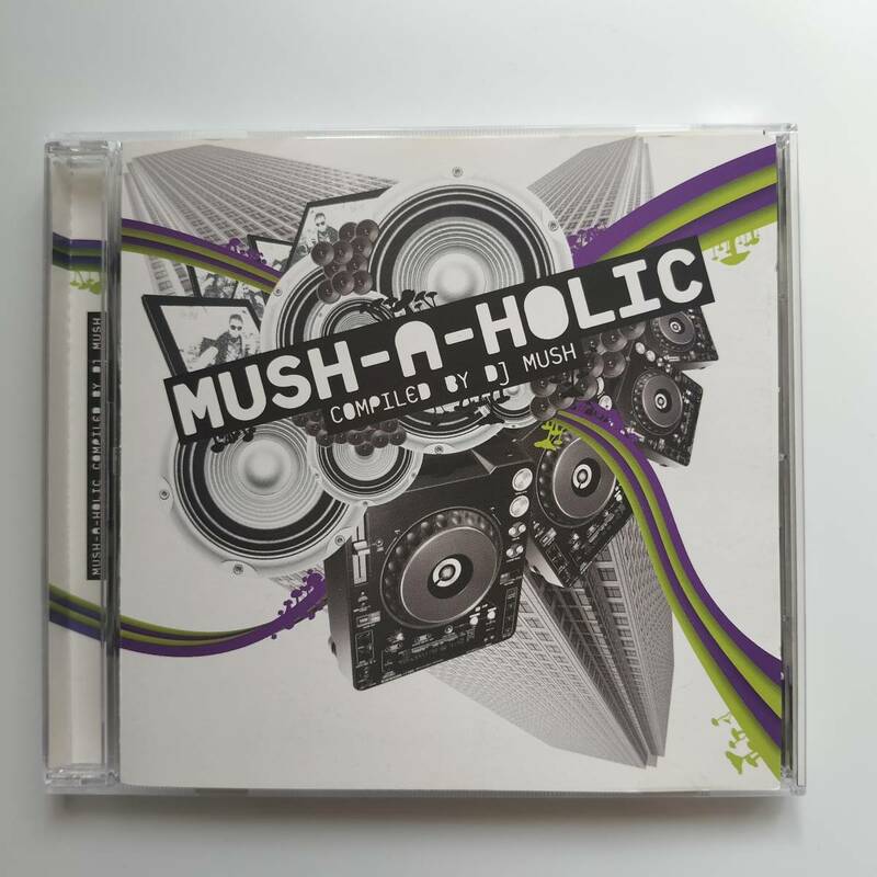 MUSH-A-HOLIC compiled by DJ HOLIC 2007 wired music wmcd14 psychedelic trance fullon