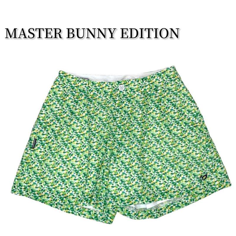 MASTER BUNNY EDITION 新品 総柄 キュロット 大人綺麗め