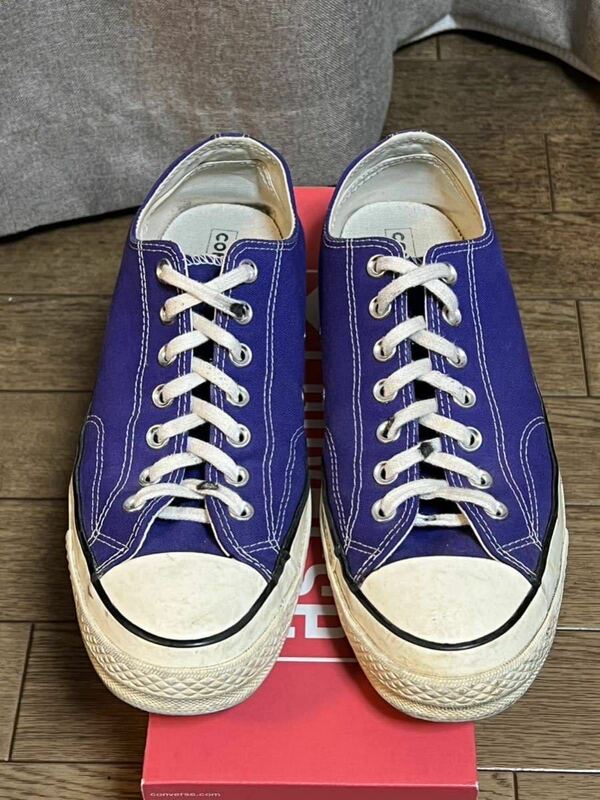 コンバース オールスター チャック テイラー CHUCK 70 OX US9.5 28cm '20 Converse All Star Chuck 70 Ox Candy Grape Egret Ct70 170553C